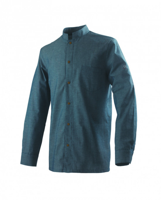 Veste homme manches longues bleu T4 Bovi Robur