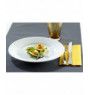 Assiette creuse rond blanc porcelaine Ø 22,5 cm K