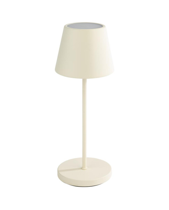 Merle lampe de table ø11cm H30,5cm blanc crème