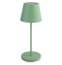 Merle lampe de table ø11cm H30,5cm vert menthe