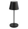 Merle lampe de table ø11cm H30,5cm noir