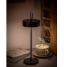 Cléo lampe de table ø12cm H30,5cm noir