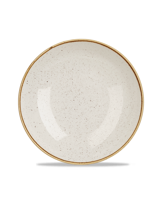 Stonecast Barley White assiette coupe creuse ⌀24.8cm